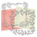 Masks "Flower 3", 20x20 cm, 2 pcs.