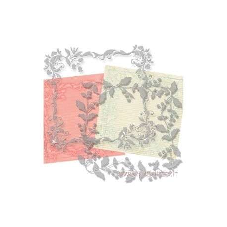 Masks "Flower 3", 20x20 cm, 2 pcs.