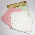 Kartoninis albumas "Pink White", 17,5x15,2 cm