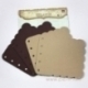Kartoninis albumas "Two Tone Brown", 17,5x15,2 cm