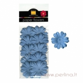Popierinių gėlyčių žiedlapiai "Primula Slate Blue", 10 vnt.