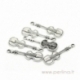 Pendant "Violin", antique silver, 42x13 mm