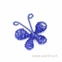 Pendant "Butterfly", dark blue, 4,6x4,2 cm