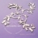 Chipboard "Fern rings - Ornament", 4 pcs