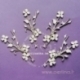 Chipboard "Blooming Flower", 4 pcs