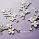 Chipboard "Blooming Flower", 4 pcs
