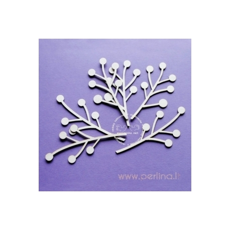 Chipboard "Summer flower 9", 6 pcs