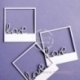 Chipboard "Photo Frame, patern 4", 3 pcs