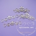 Kartoninė detalė "Sweet dreams - ornamentai", 4 vnt.