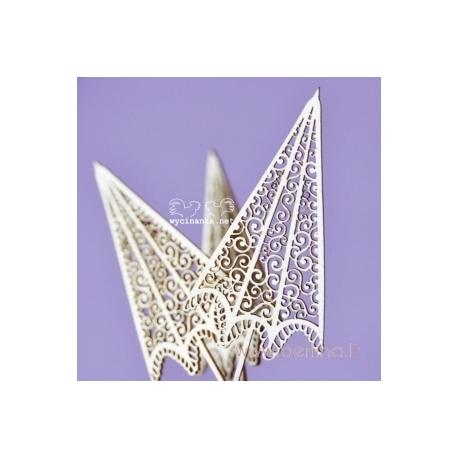 Chipboard "Retro lacy umbrellas", 3 pcs