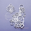 Chipboard "Steampunk - decoration", 2 pcs
