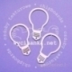 Chipboard "Bulb", 3 pcs