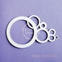 Chipboard "Circles decoration", 1 pc