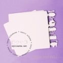 Chipboard blank album "Vehicles", 18,5x18,5 cm, 7 pcs