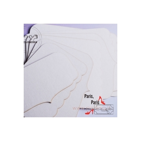Kartoninis albumo ruošinys "Paryžius", 15,3x19,6 cm, 7 vnt.