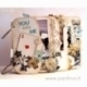 Chipboard blank album "Paris", 15,3x19,6 cm, 7 pcs