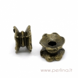 Antikinės bronzos sp. intarpas "Ritė", 7x5 mm