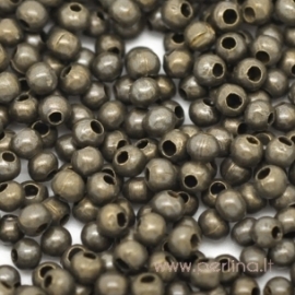 Spacer bead, antique bronze, 2 mm, 50 pcs