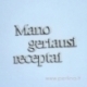 Chipboard "My best recipes", 3 pcs