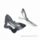 Hair clip "Butterfly", black, 30x18 mm