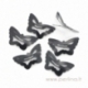 Hair clip "Butterfly", black, 30x18 mm