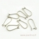 Bronze earring wires, 24x11 mm
