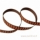 Grosgrain ribbon "Coffee Leaf", 10 mm, 1 m