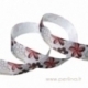 Grosgrain ribbon "Multicolor Flower", 22 mm, 1 m