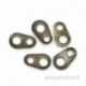 Užbaigimo detalė grandinėlei, bronzos sp., 6x4 mm