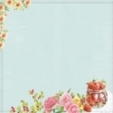 Paper "Strawberry Jam - Afternoon Tea", 30,5x30,5 cm