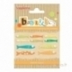 Metal brads "Basic&K Fishing 2", 10 pcs