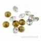 Crystal rhinestone, crystal clear, SS6.5, 10 pcs