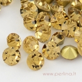 Crystal rhinestone, Lt.Col.Topaz, SS8.5, 10 pcs