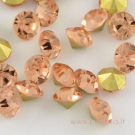 Crystal rhinestone, Light Peach, SS8.5, 10 pcs