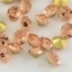 Crystal rhinestone, Light Peach, SS8.5, 10 pcs