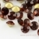 Crystal rhinestone, Coffee, SS8.5, 10 pcs