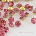 Crystal rhinestone, Rose, SS5, 10 pcs