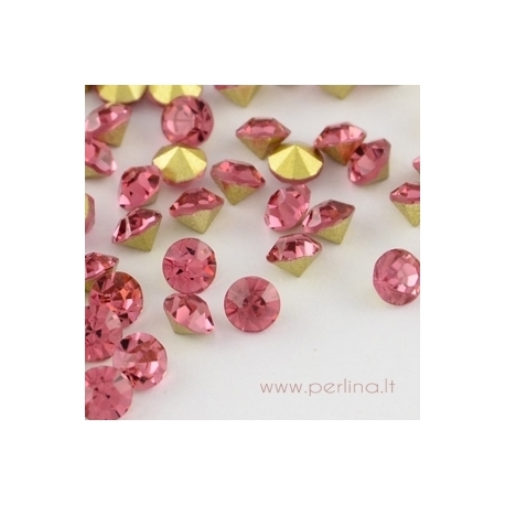 Crystal rhinestone, Rose, SS5, 10 pcs