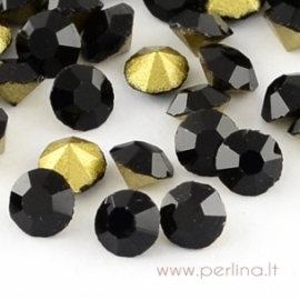 Crystal rhinestone, Jet, SS4.5, 10 pcs