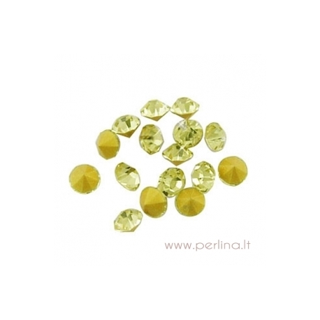 Crystal rhinestone, Light Yellow, SS6, 10 pcs