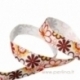 Grosgrain ribbon "Multicolor Meadow Flower", 22 mm, 1 m