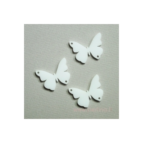 Plexiglass finding "Butterfly 9', 3x2,2 cm, 1 pc