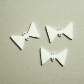 Plexiglass finding-connector "Band", 3x1,9 cm, 1 pc