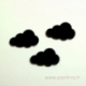 Plexiglass finding "Cloudlet", 3,7x2,2 cm, 1 pc