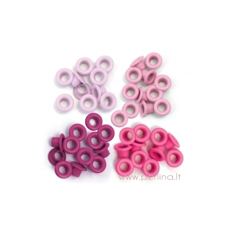 Standard Eyelets "Pink - 3/16", 60 pcs