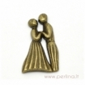 Metal embellishment "Married", 25x14 mm, 1 pc