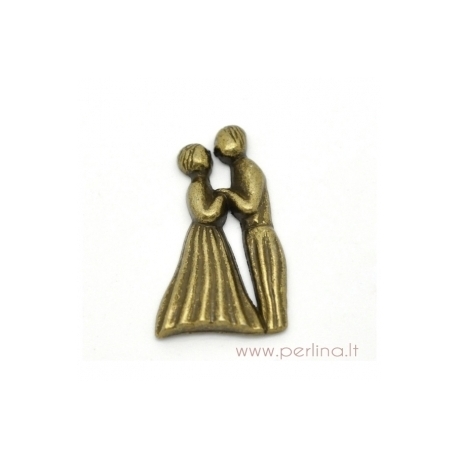 Metal embellishment "Married", 25x14 mm, 1 pc