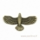 Metal embellishment "Eagle", 4,3x2,3 cm, 1 pc