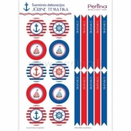 Party printable template "Marine style"