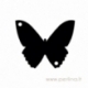 Plexiglass finding "Butterfly 3', 3,2x2,6 cm, 1 pc